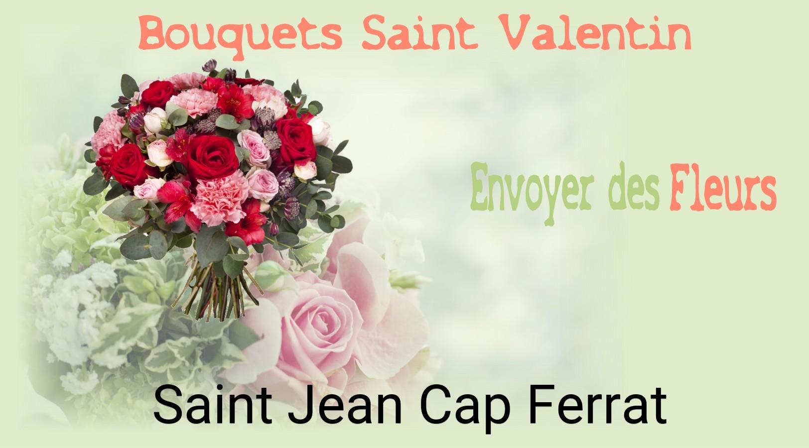 Roses de Saint-Valentin livrées à Saint-Jean-Cap-Ferrat